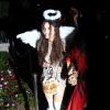Vanessa Hudgens participe à une soirée spéciale Halloween, dans le quartier de Brentwood, à Los Angeles, le vendredi 25 octobre 2013.