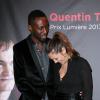 Thomas Ngijol et Karole Rocher lors de la remise du Prix Lumière 2013 à Quentin Tarantino à Lyon le 18 octobre 2013