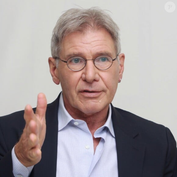 Harrison Ford lors de la conférence de presse de La Stratégie Ender au Four Seasons de Los Angeles, le 29 octobre 2013.