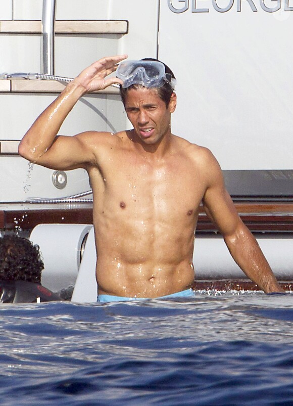 Fernando Verdasco à Formentera le 28 juillet 2013.