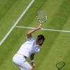 Benoît Paire lors de son troisième tour à Wimbledon, le 29 juin 2013 au All England Lawn Tennis and Croquet Club à Londres