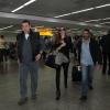 Gisele Bündchen arrive à l'aéroport de São Paulo, le 31 Octobre 2013. Le top model a défilé le même jour pour la marque Colcci.