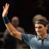 Roger Federer lors du BNP Paribas Masters de Paris Bercy le 31 octobre 2013