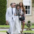 Lily Allen et son mari Sam Cooper au mariage de Stephen Paul Manderson aka Professor Green et de Millie Mackintosh le 10 septembre 2013