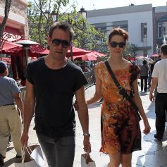 Michelle Monaghan et son époux Peter White, à West Hollywood, en octobre 2011.
