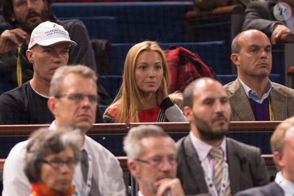 Jelena Ristic, fiancée de Novak Djokovic, au Masters de Paris-Bercy 2013