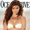 Nina Agdal en couverture du magazine Ocean Drive de novembre 2013. Photo par Gavin Bond.