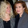 Sandrine Kiberlain, Emmanuelle Devos lors de la première du film Violette à Paris, le 4 novembre 2013.