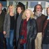 Jacques Bonnaffe, Sandrine Kiberlain, Emmanuelle Devos, Catherine Hiegel, Martin Provost lors de la première du film Violette à Paris, le 4 novembre 2013.