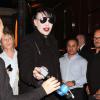 Marilyn Manson à Las Vegas pour fêter Halloween le 29 octobre 2013