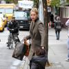 Le top Doutzen Kroes s'accorde une balade à New York avec son fils Phyllon