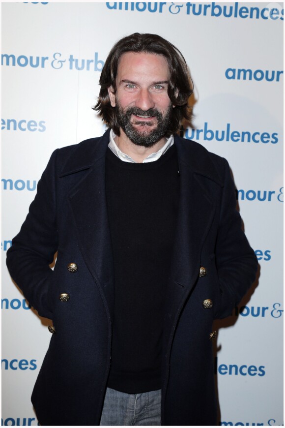 Frédéric Beigbeder à l'avant-première "Amour et Turbulences" le film de Nicolas Bedos, à Paris, le 18 mars 2013.