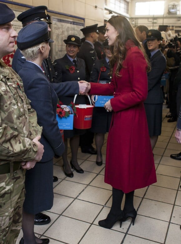 Le prince William et Kate Middleton ont créé la surprise en allant à la rencontre des bénévoles du "London Poppy Day" à Londres. Le 7 novembre 2013