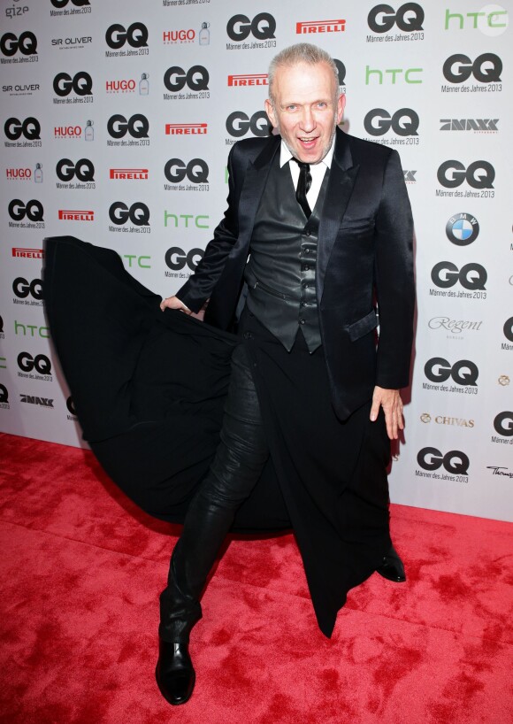 Jean-Paul Gaultier au gala "GQ Men of the Year Awards" à Berlin, le 7 novembre 2013.