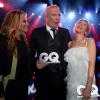 Anastacia, Jean-Paul Gaultier et Kylie Minogue au gala "GQ Men of the Year Awards" à Berlin, le 7 novembre 2013.
