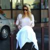 Kim Kardashian et sa fille North à Beverly Hills, le 10 octobre 2013.