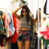 Kylie Jenner fait du shopping dans une boutique à West Hollywood, le 9 novembre 2013.