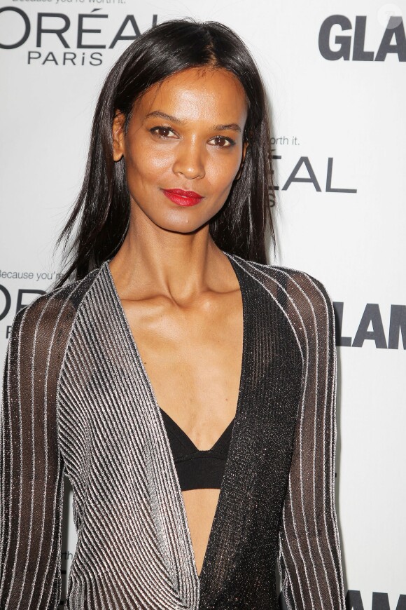 Liya Kebede sur le tapis rouge des Glamour Women of the Year Awards 2013 à New York, le 11 novembre 2013.