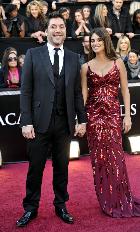 Javier Bardem et Penélope Cruz aux Oscars 2011.