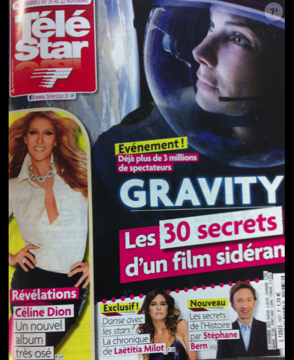 magazine Télé Star du 16 au 22 novembre 2013.