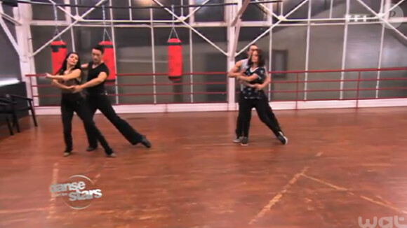 Alizée prête à danser en couple lors des répétitions de Danse avec les stars 4 (TF1)