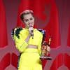 Miley Cyrus a été honorée lors de la 65e cérémonie des Bambi Awards à Berlin, en Allemagne, le 14 novembre 2013.