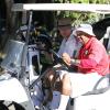 Josh Duhamel est allé jouer au golf pour son anniversaire. Brentwood, Los Angeles, le 14 novembre 2013.