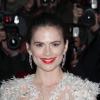 Hayley Atwell lors des 59e Evening Standard Theatre Awards à Londres le 17 novembre 2013.