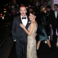 Helen McCrory et Damian Lewis radieux lors des 59e Evening Standard Theatre Awards à Londres le 17 novembre 2013.