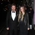 Simon Le Bon et sa fille Amber Le Bon lors des 59e Evening Standard Theatre Awards à Londres le 17 novembre 2013.
