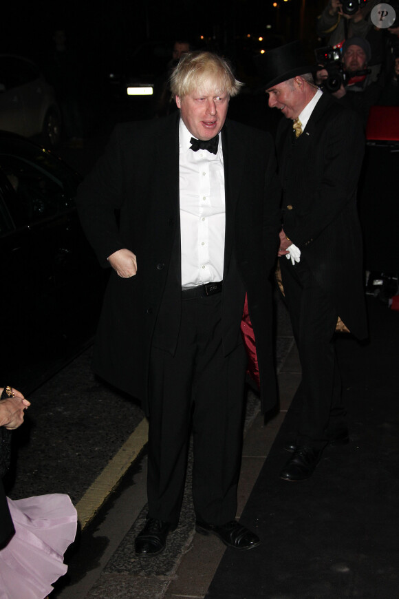 Boris Johnson lors des 59e Evening Standard Theatre Awards à Londres le 17 novembre 2013.