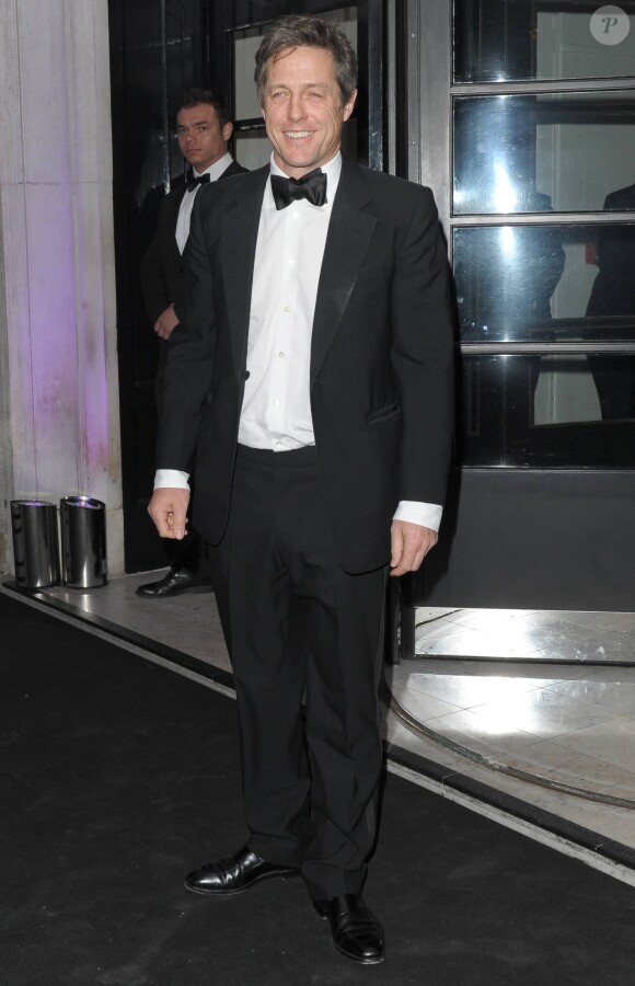 Hugh Grant lors des 59e Evening Standard Theatre Awards à Londres le 17 novembre 2013.