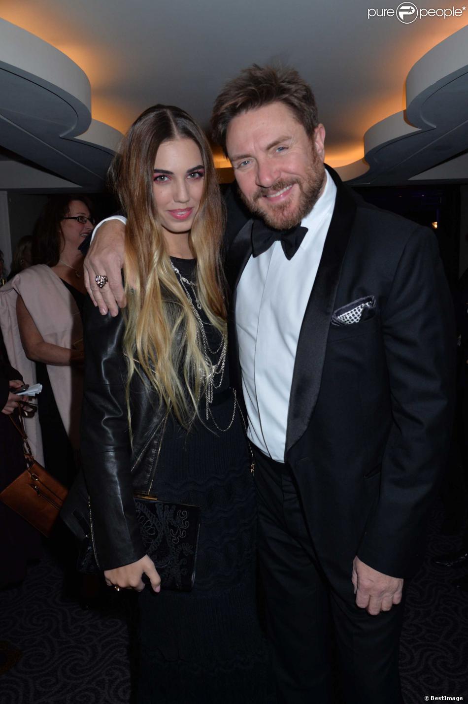 Simon le Bon et sa fille Amber lors des 59e Evening Standard Theatre Awards à Londres le 17 novembre 2013.