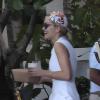 Exclusif - Rita Ora lors d'un shooting photo à Miami, le 18 novembre 2013.