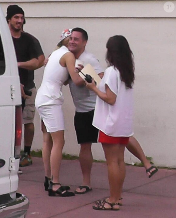Exclusif - Rita Ora lors d'un shooting photo à Miami, le 18 novembre 2013.