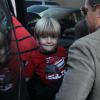 L'ex-femme de Charlie Sheen Brooke Mueller est allée récupérer ses jumeaux Bob et Max à l'école à Los Angeles, le 8 Novembre 2013.