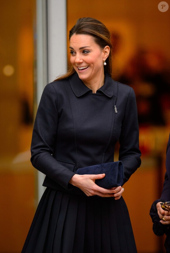 Kate Middleton à Canary Wharf, Londres, le 20 novembre 2013.