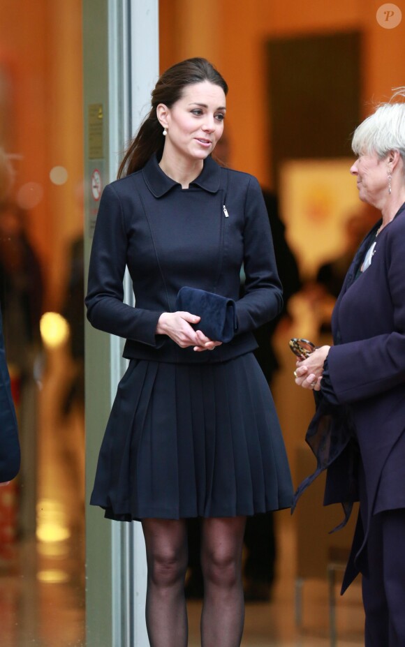 Kate Middleton à Canary Wharf, Londres, le 20 novembre 2013.