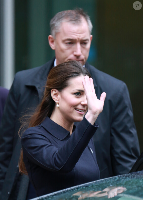 Kate Middleton à Canary Wharf, Londres, le 20 novembre 2013.