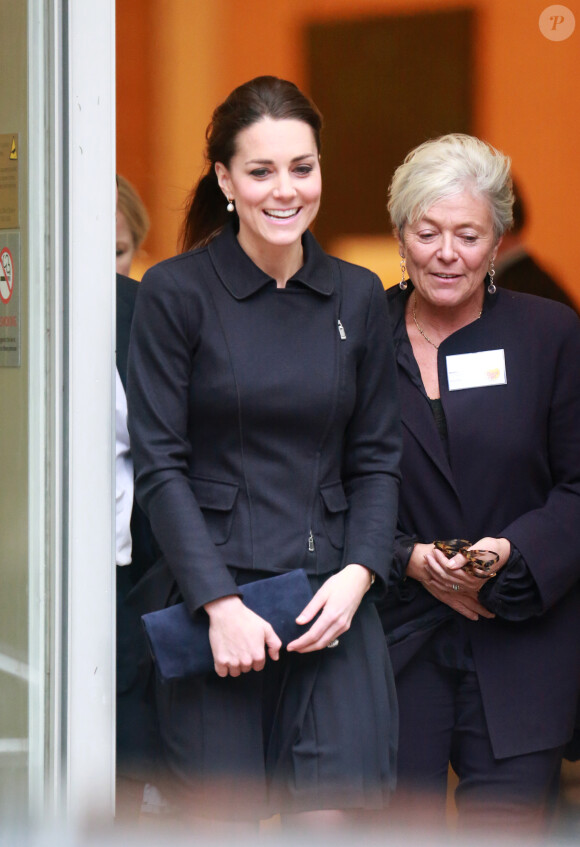 Kate Middleton à Canary Wharf, Londres, le 20 novembre 2013.