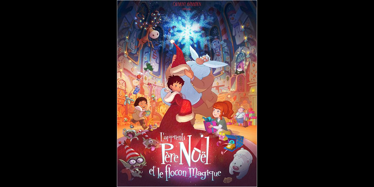 Photo : Affiche du film L'Apprenti Père Noël et le flocon magique