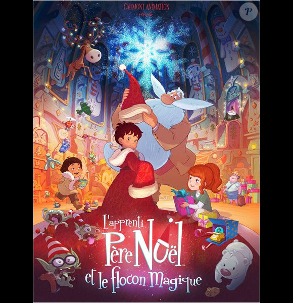 Affiche du film L'Apprenti Père Noël et le flocon magique