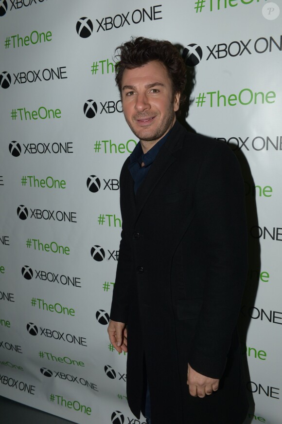 Michaël Youn lors de la soirée de lancement de la Xbox One à Paris le 21 novembre 2013.