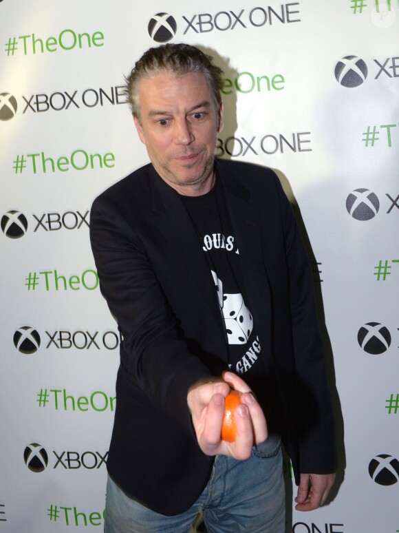 Philippe Vandel lors de la soirée de lancement de la Xbox One à Paris le 21 novembre 2013.
