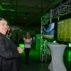 Pierre Ménès lors de la soirée de lancement de la Xbox One à Paris le 21 novembre 2013.
