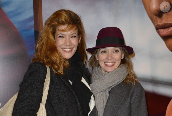 Mélanie Doutey et Anne Marivin à Paris, le 4 novembre 2013.