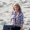 Kate Upton a passé le samedi 23 novembre sur la plage de Malibu pour un shooting photo