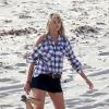 Kate Upton a passé le samedi 23 novembre sur la plage de Malibu pour un shooting photo