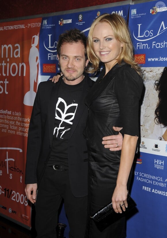 Malin Akerman et Roberto Zincone lors de la soirée Los Angeles Italia le 20 février 2009