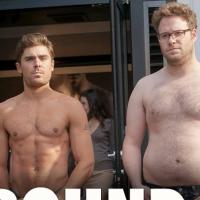 Zac Efron et Seth Rogen font tomber la chemise : Duel de torses nus